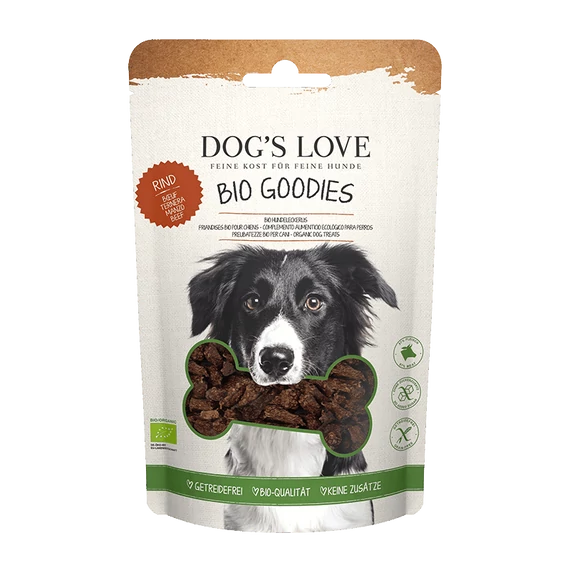 Organic Goodies Beef | Bio Marhahús jutalomfalat 150g