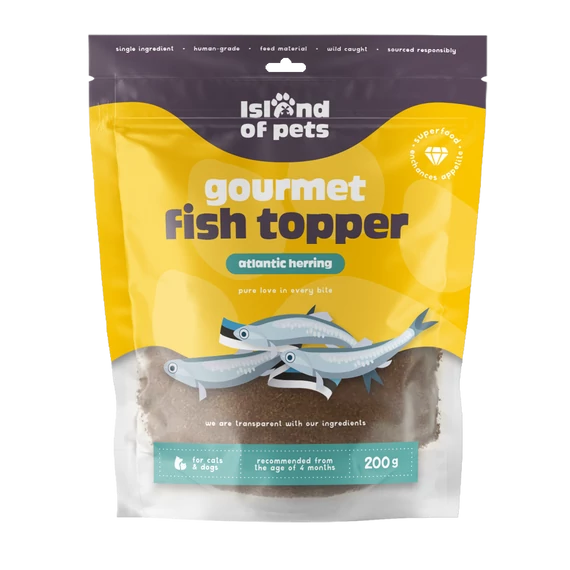 Gourmet atlanti hering topper 200g