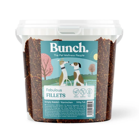 Nyúlhús filé snack - 500g - Bunch