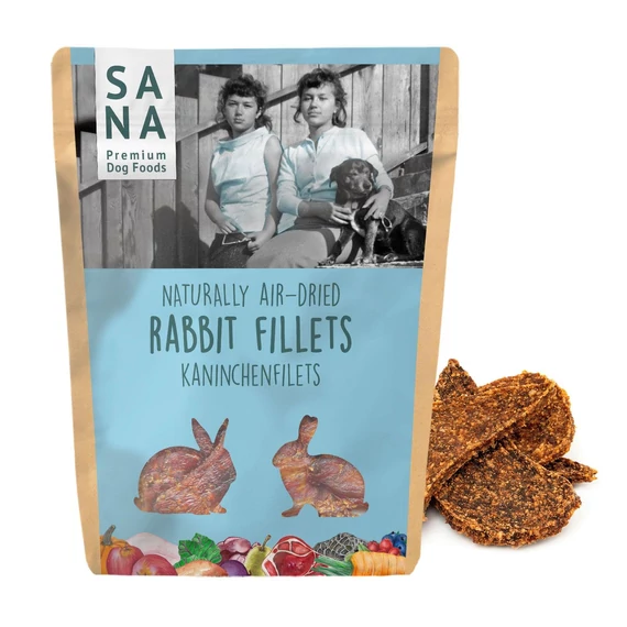 Nyúlhús filé snack - 100g - SANA