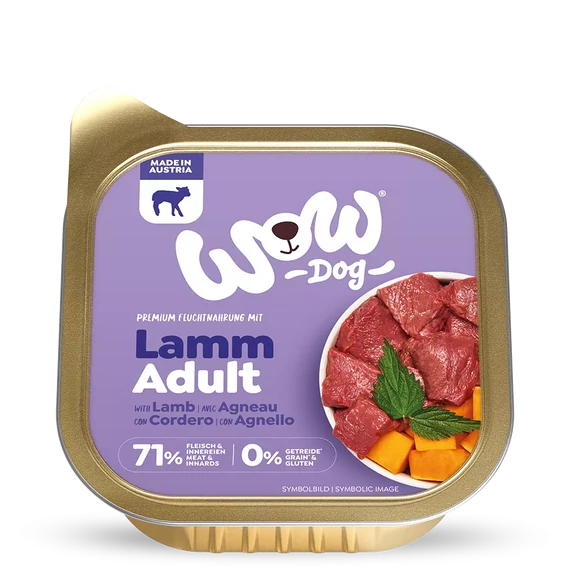 WOW Adult Lamb | Bárányos nedves eledel 150g