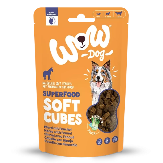 WOW Soft Cubes | Puha Ló jutalomfalat kockák 150g